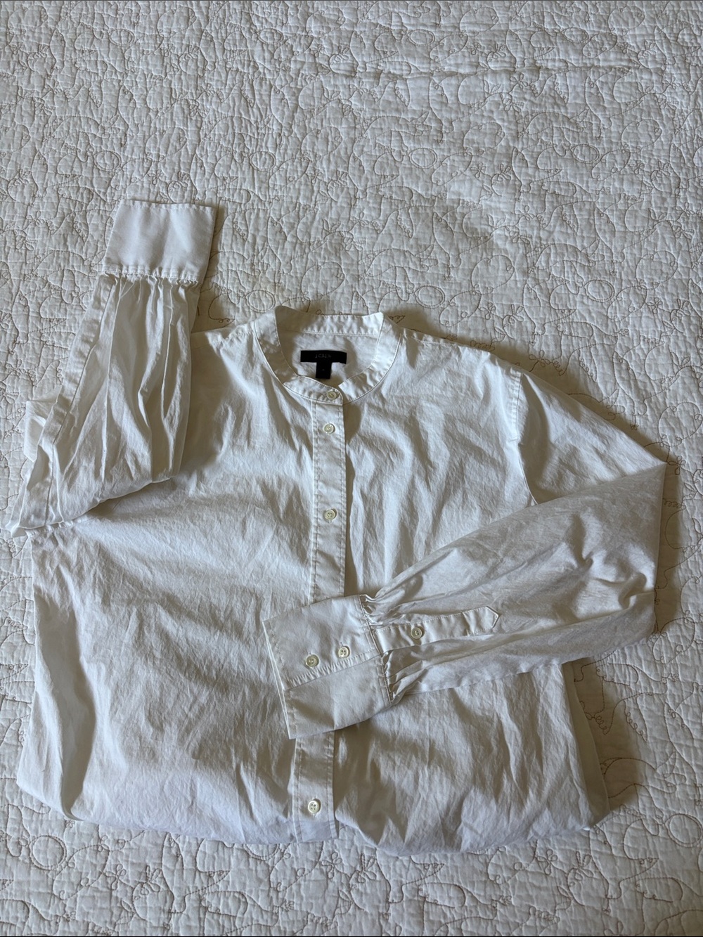 Crisp White women’s Shirt - J Crew